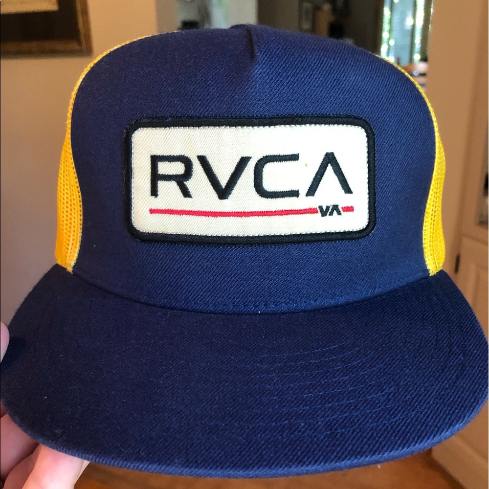 RVCA Flat Bill Trucker Hat